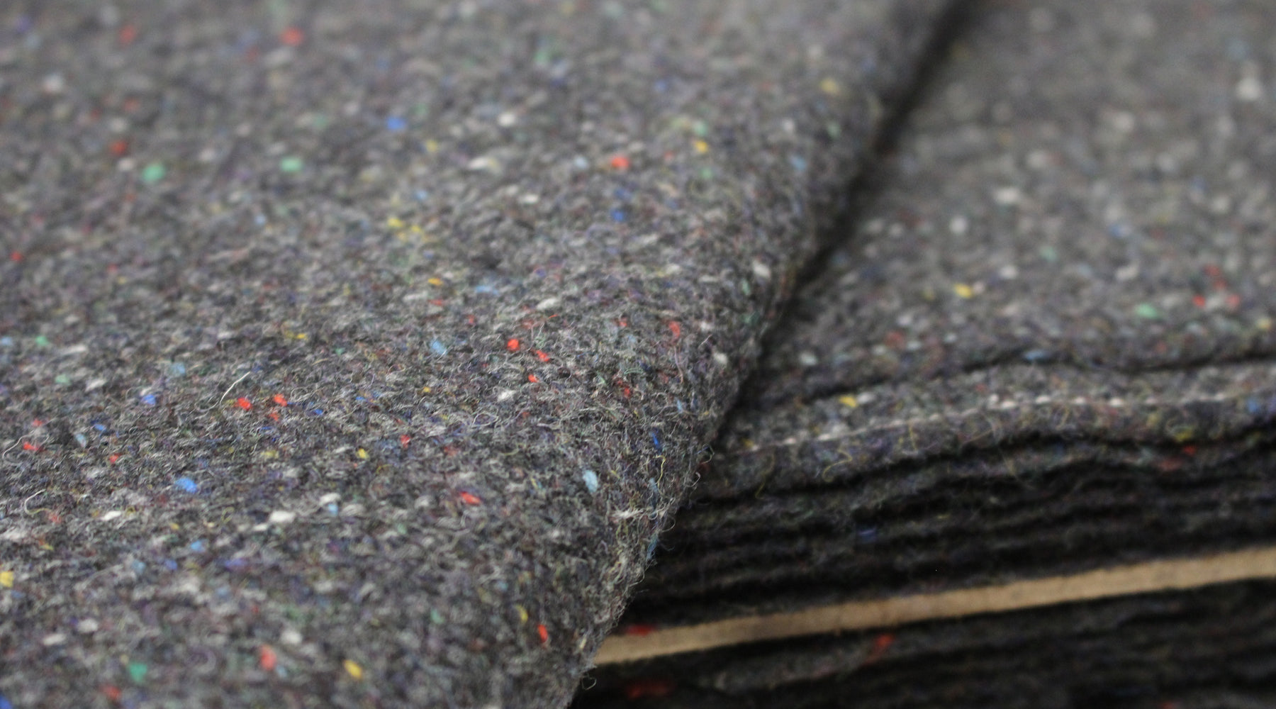 Dark Grey Charcoal Fleck Salt & Pepper Tweed