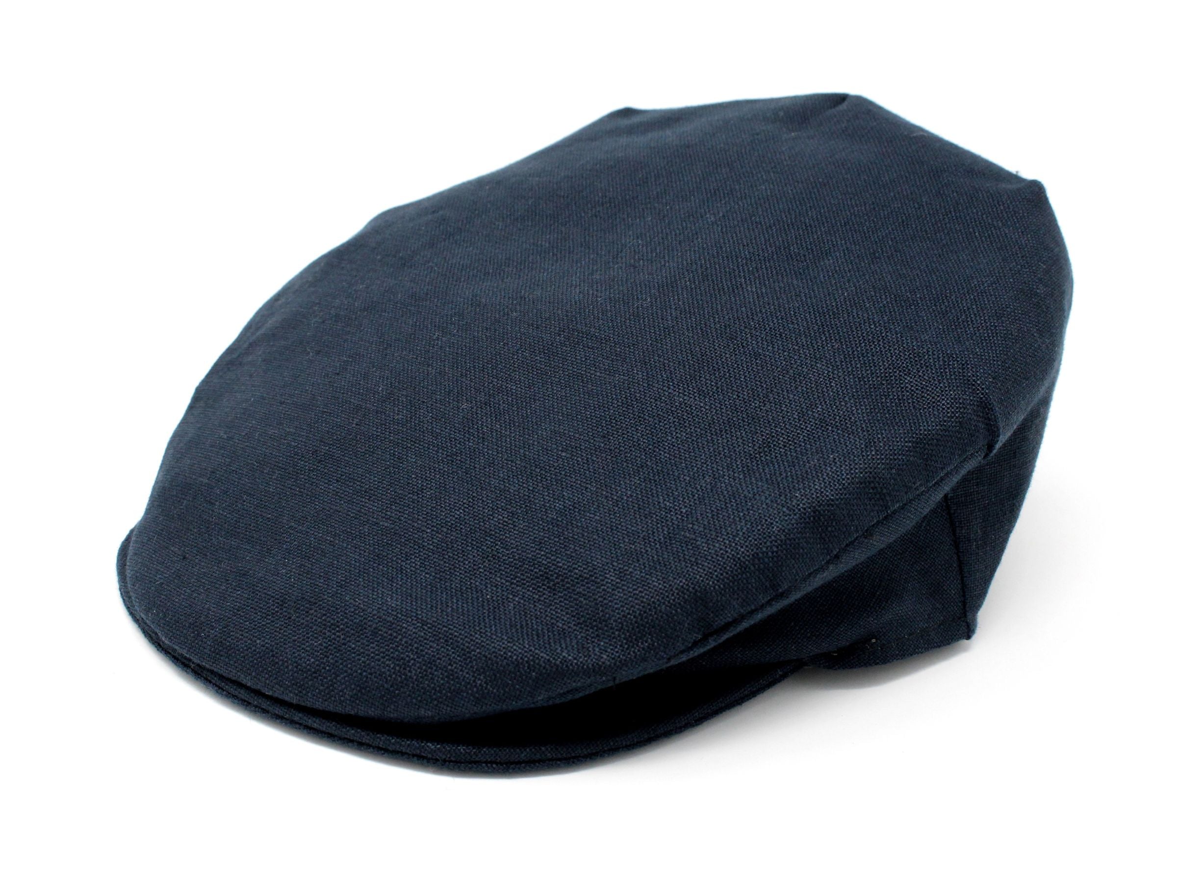 Hanna Hats Vintage Cap Linen Navy