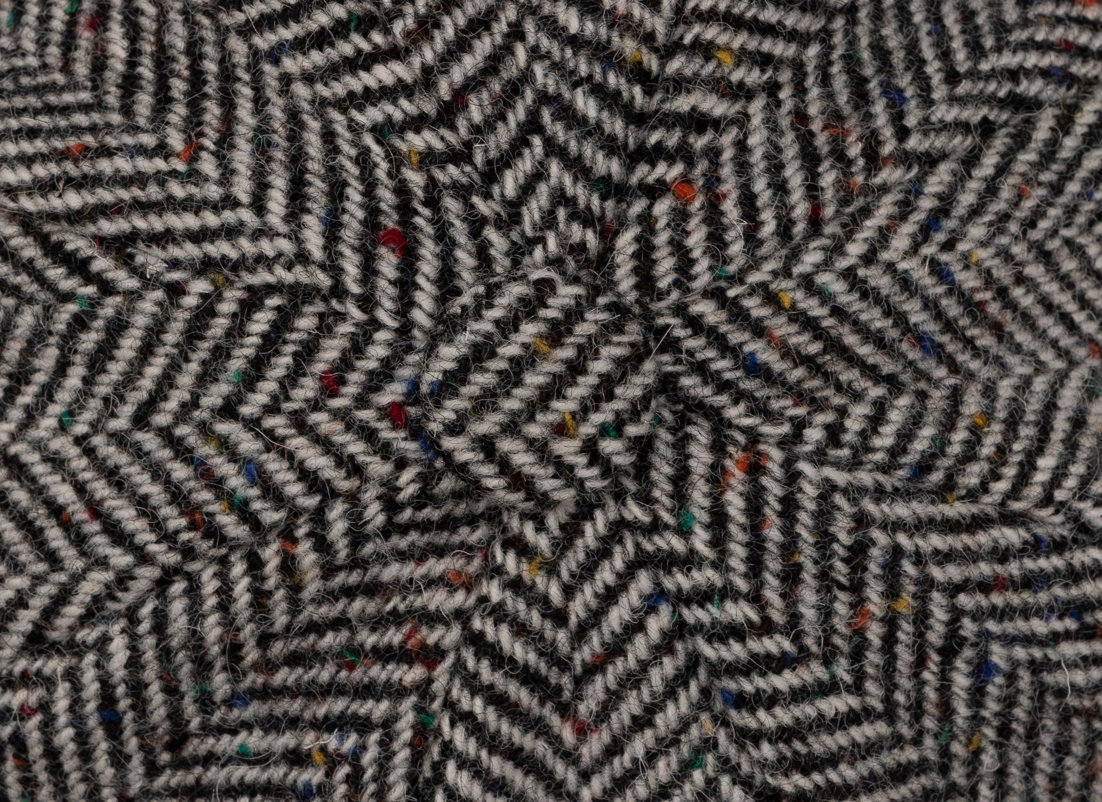 Glenveagh Cap Tweed Button on Top of Crown
