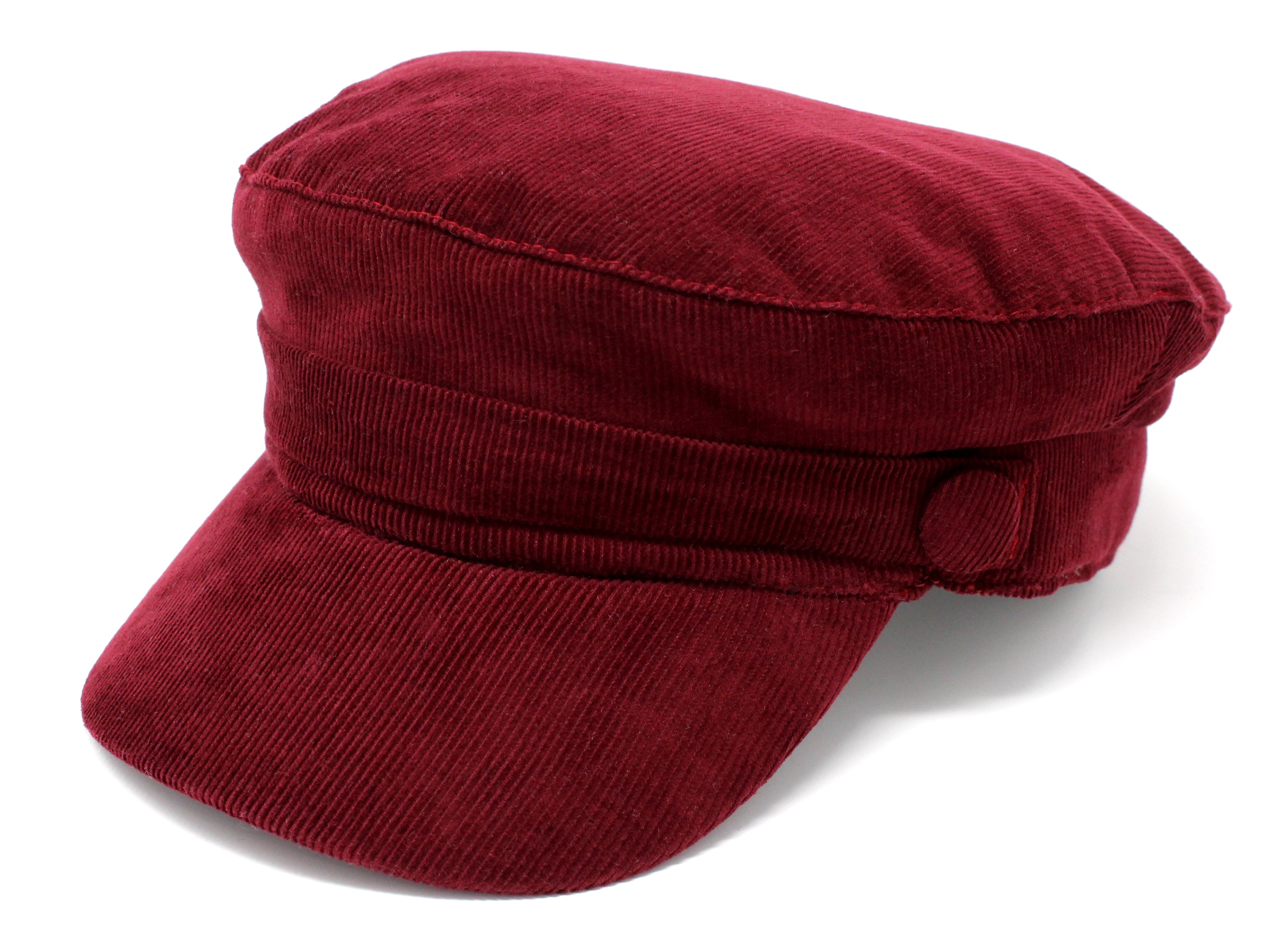 Hanna Hats Wild Atlantic Cap Cord - Wine Corduroy