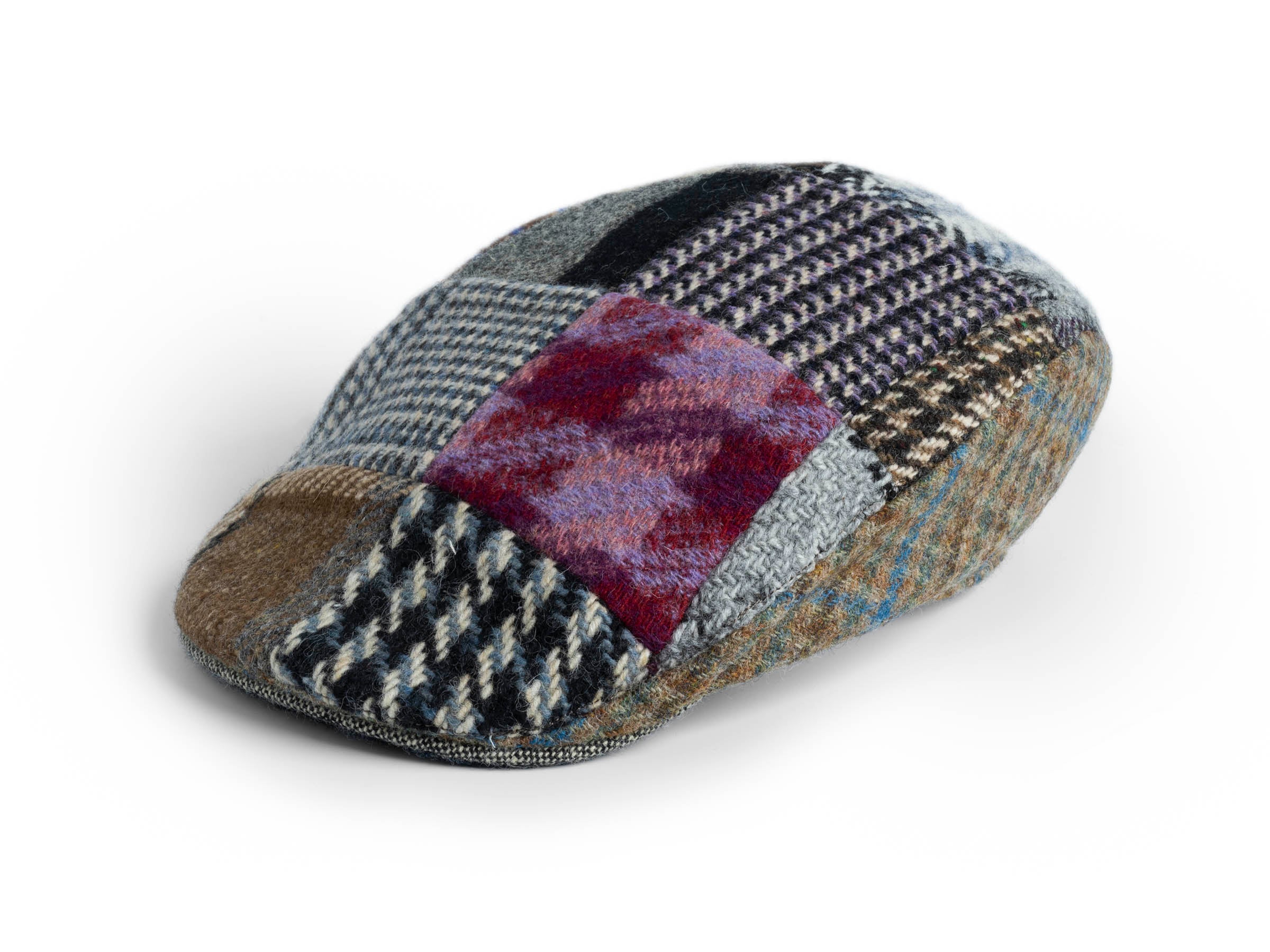 Donegal Touring Cap Heavy Patchwork Tweed - LIMITED EDITION
