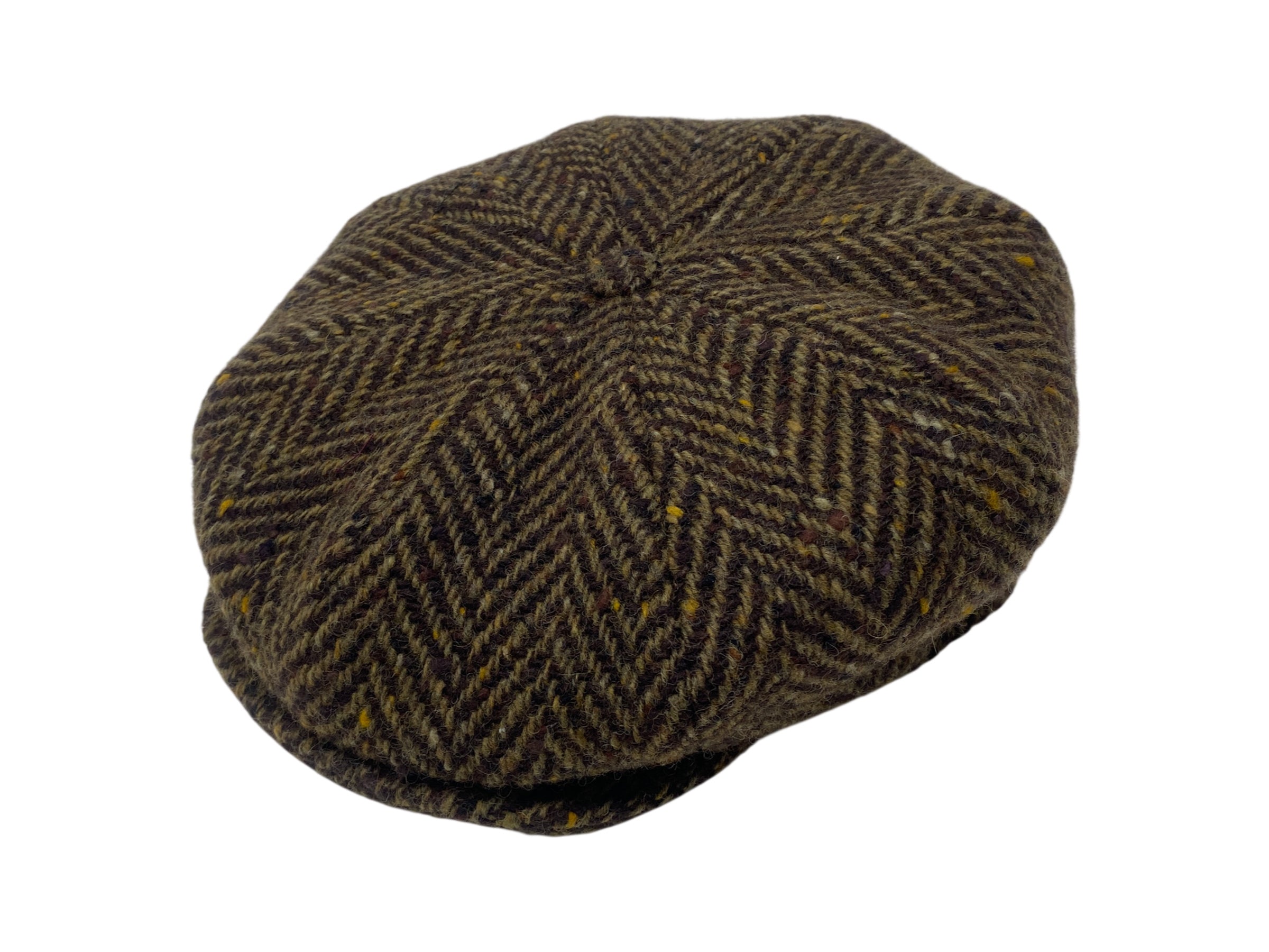 帽子 JUNTAE KIM SCARF NEWSBOY CAP Eight Piece Cap Tweed | Hanna Hats