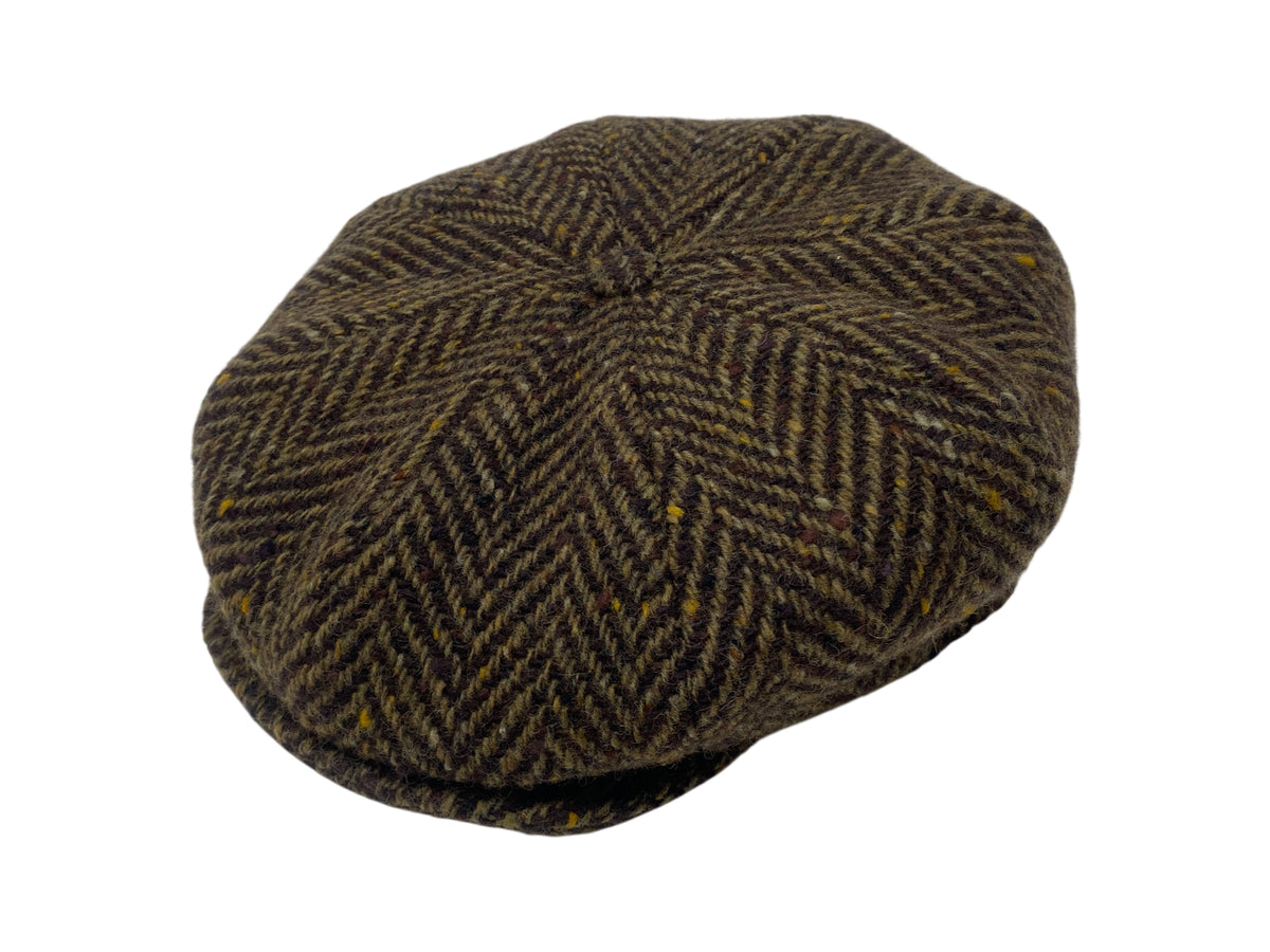 Eight Piece Cap Tweed
