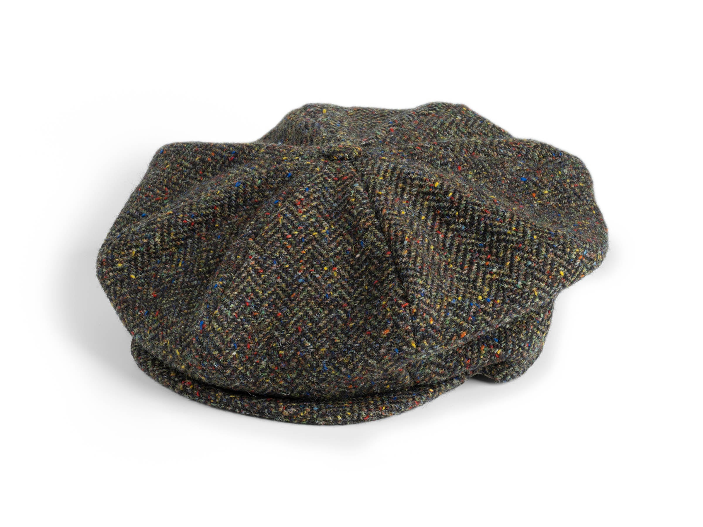 Eight Piece Cap Tweed