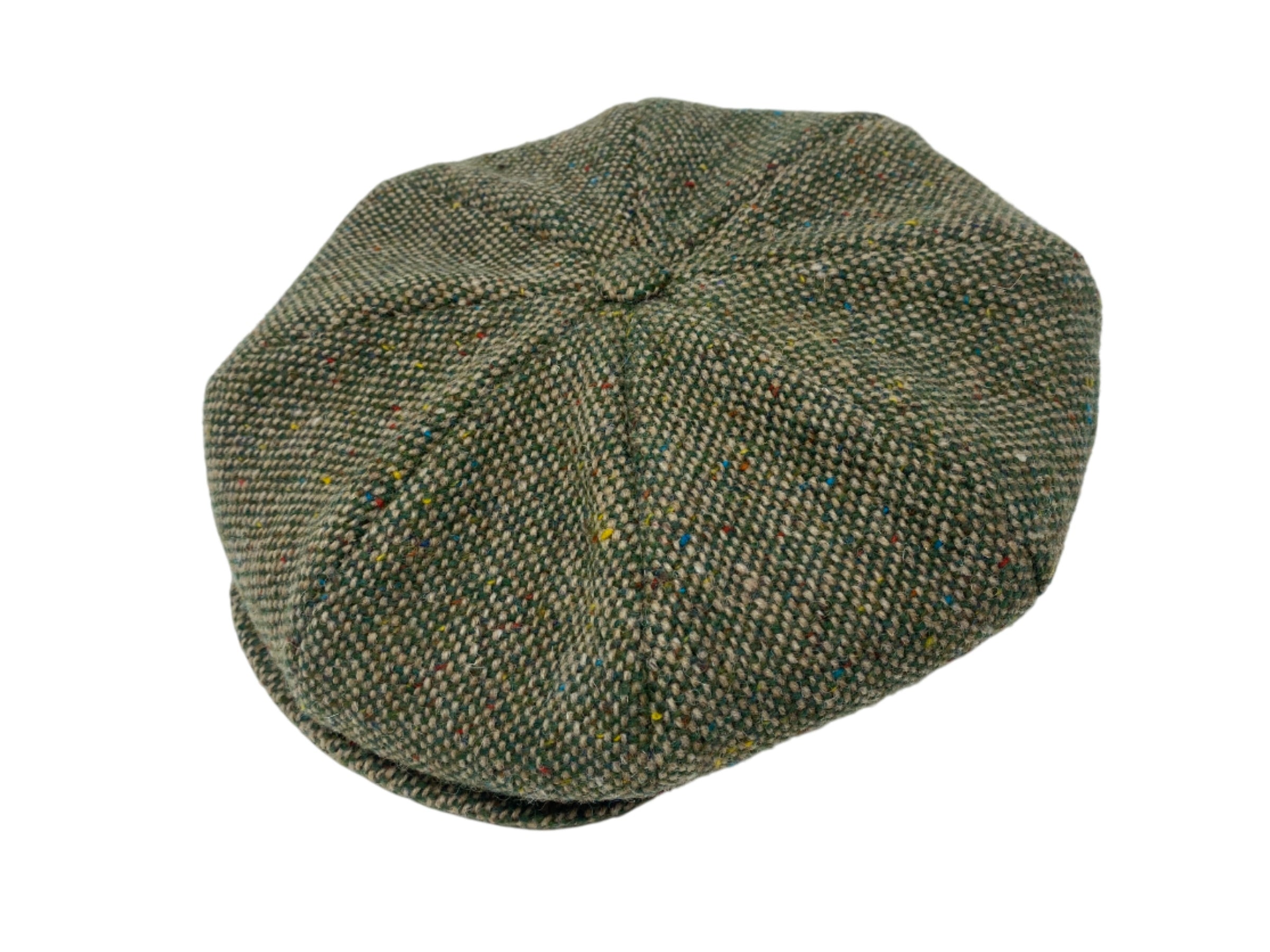 Eight Piece Cap Tweed