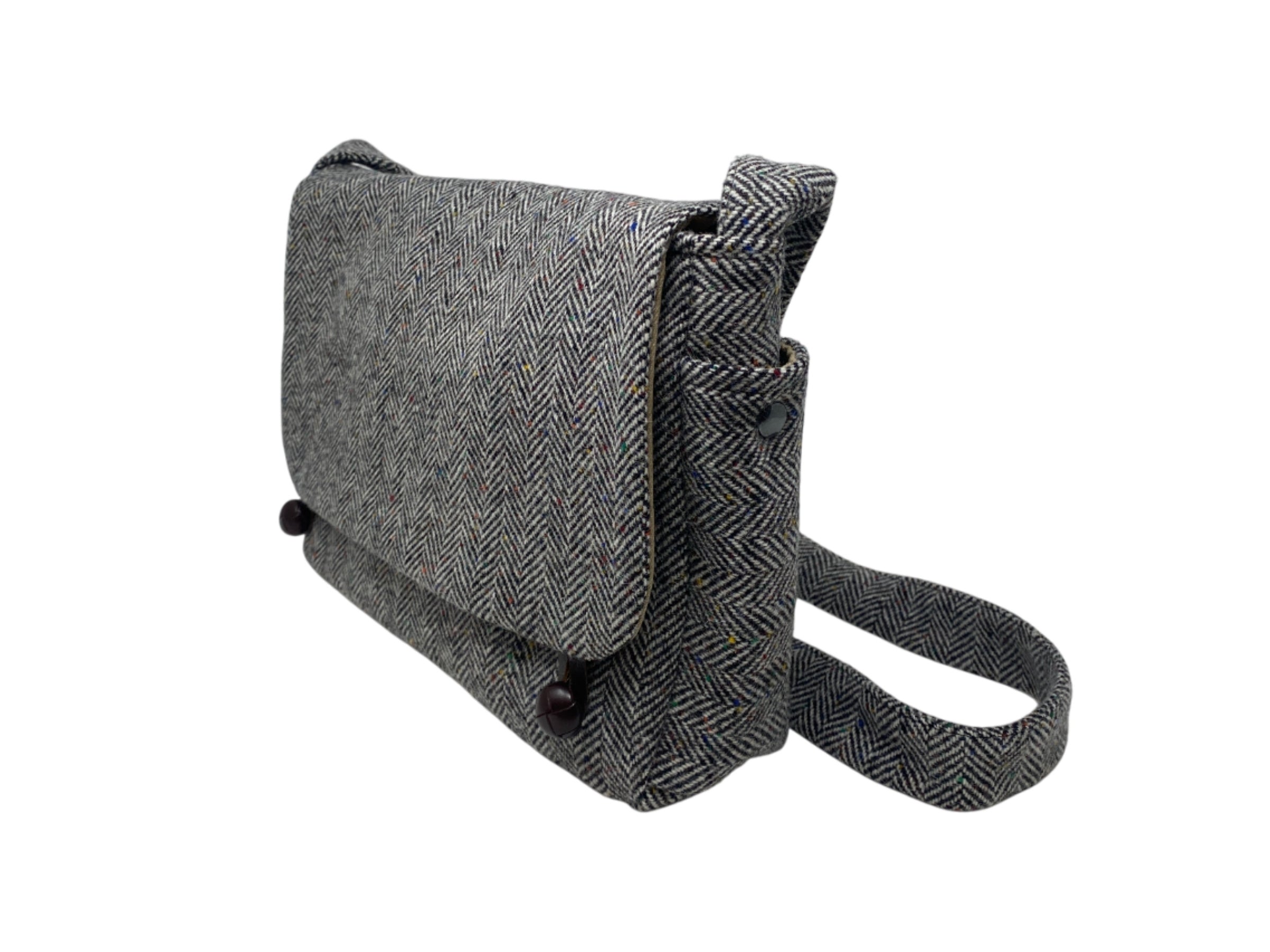 Hanna Hats ツイード　ミニバッグ　　made in　IRELAND Satchel Bag Tweed - Made in Ireland | Hanna Hats