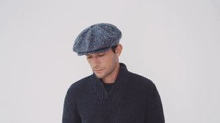 Eight Piece Cap Tweed