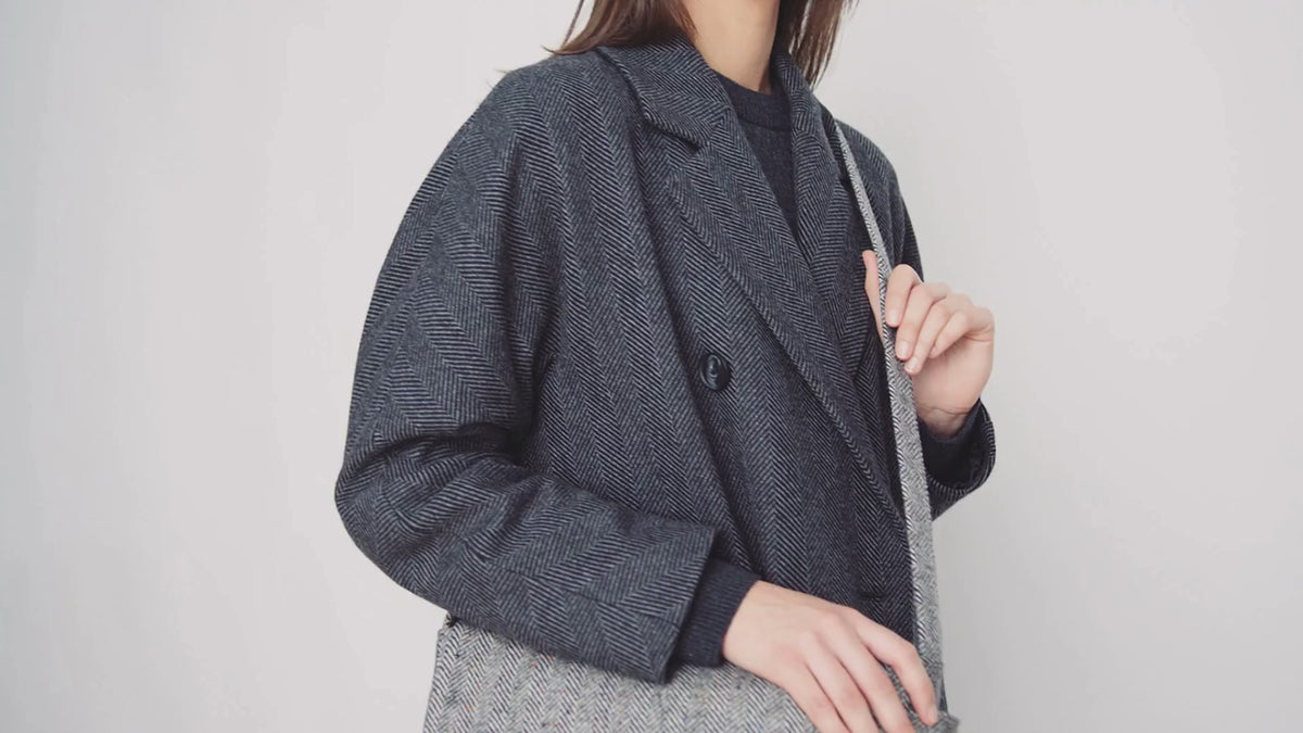 Satchel Bag Tweed