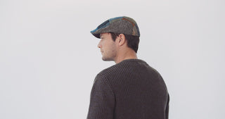DTC Cap Patchwork Tweed