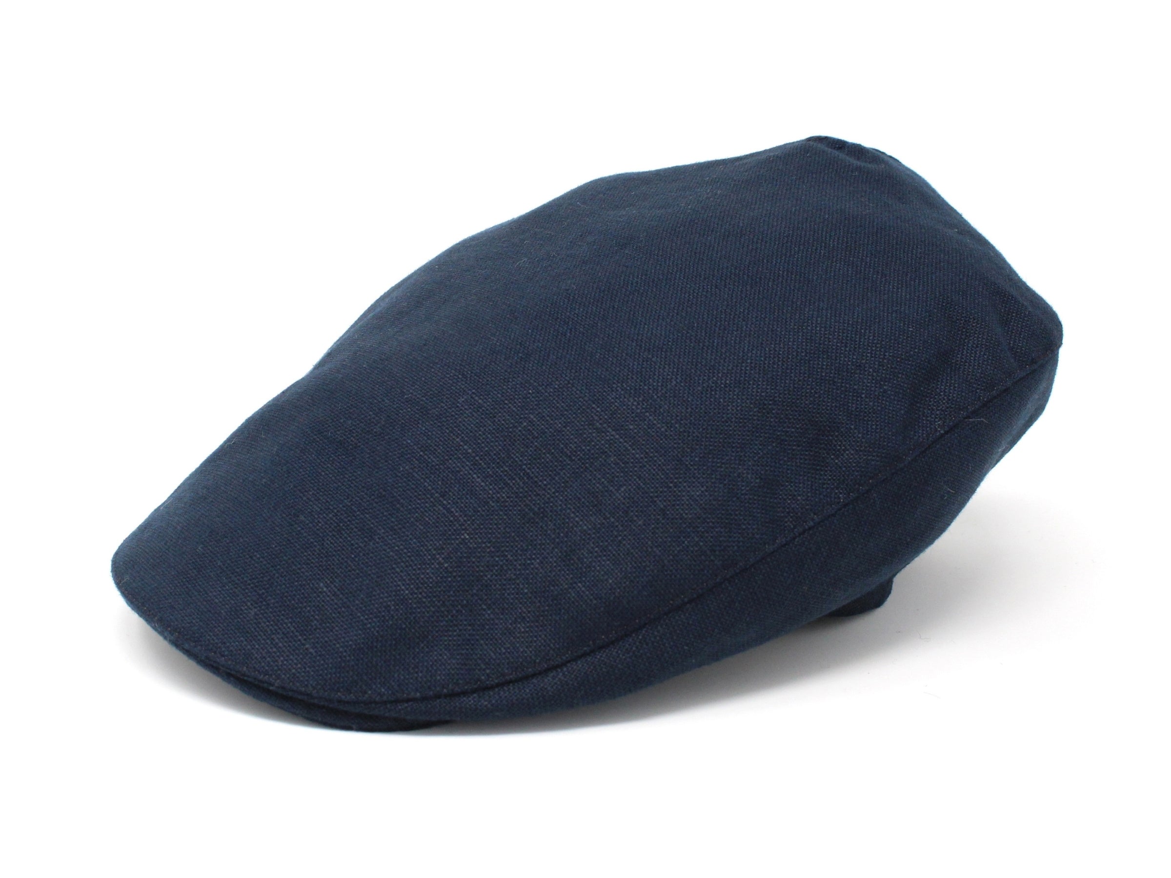 Hanna Hats Donegal Touring Cap Linen Navy