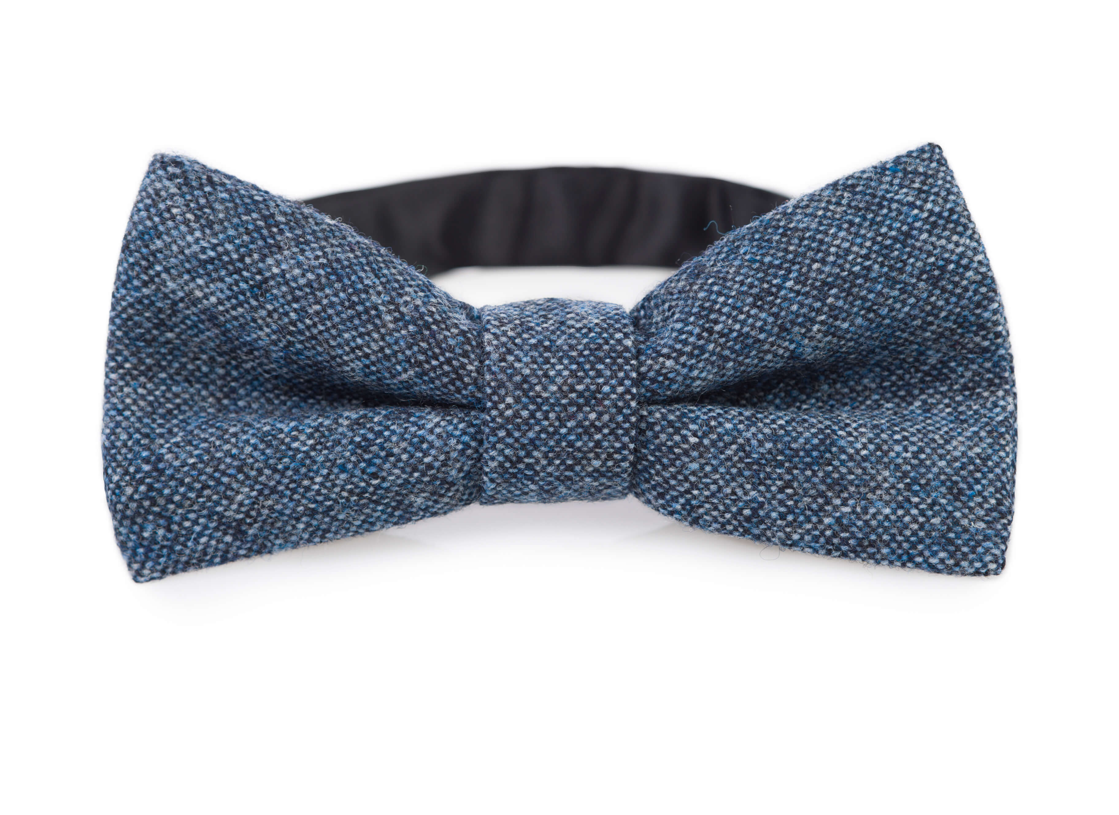 Bow Tie English Tweed Blue