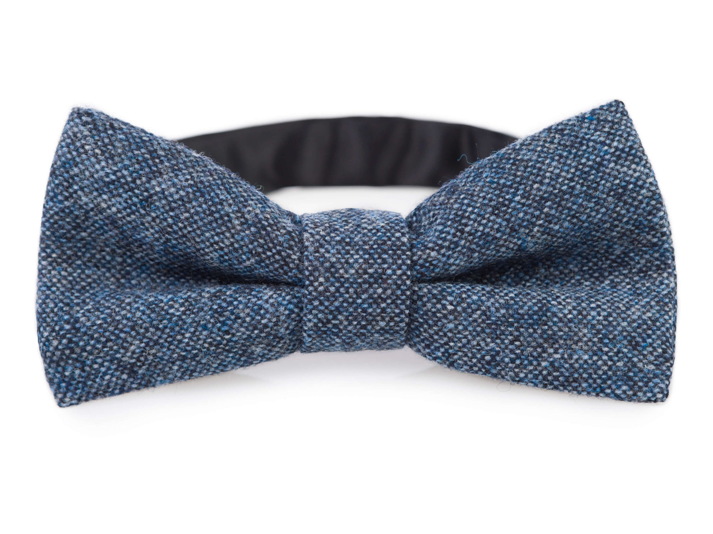 Bow Tie English Tweed Blue